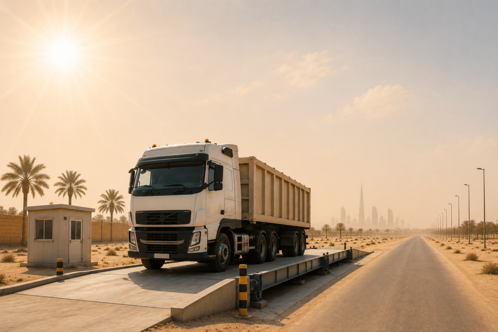 How UAE Summer Heat Destroys Weighbridge Accuracy 1 weighbridge calibration service provider